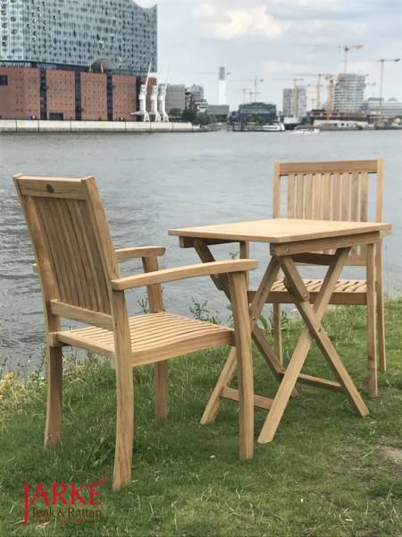 Teak Tisch Set