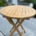 Teak Klapptisch rund 60 cm