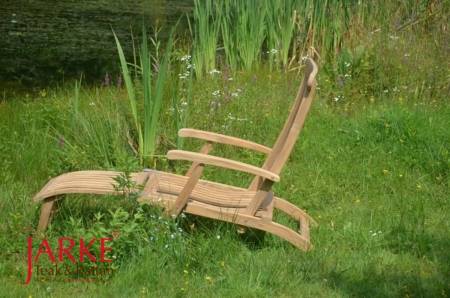 Premium Teak Deckchair "Elbe"